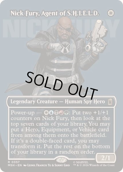 画像1: (フルアート)(0357)S.H.I.E.L.D.のエージェント、ニック・フューリー/Nick Fury, Agent of S.H.I.E.L.D.《英語》【MSH】 (1)