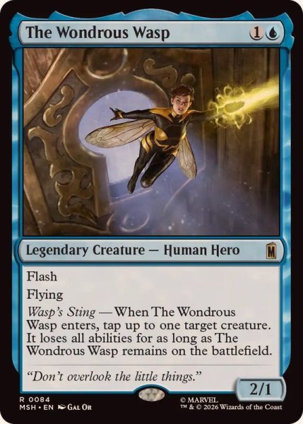 画像1: [EX+]ワンダラス・ワスプ/The Wondrous Wasp《英語》【MSH】 (1)