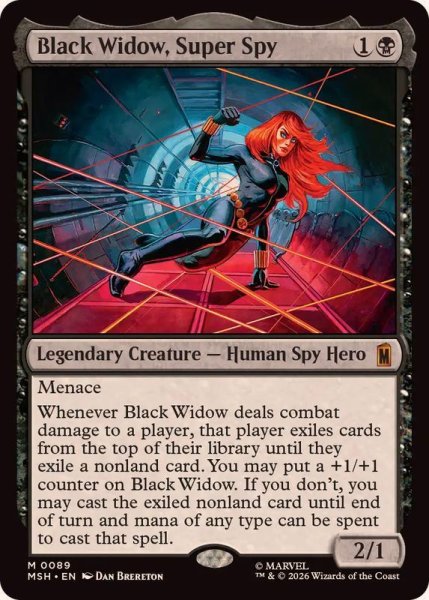 画像1: スーパースパイ、ブラック・ウィドウ/Black Widow, Super Spy《英語》【MSH】 (1)