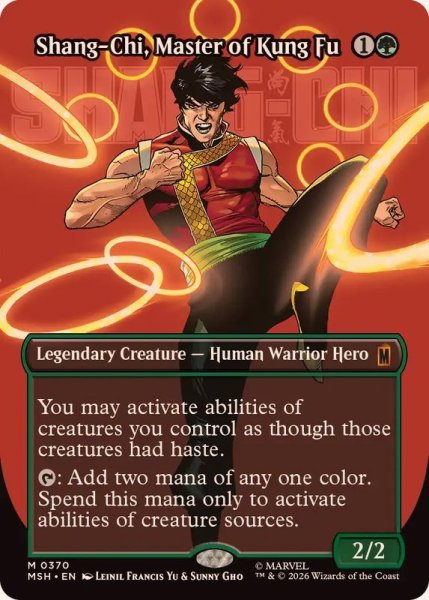 画像1: [EX](フルアート)カンフーの達人、シャン・チー/Shang-Chi, Master of Kung Fu《英語》【MSH】 (1)