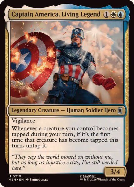 画像1: 生ける伝説、キャプテン・アメリカ/Captain America, Living Legend《英語》【MSH】 (1)