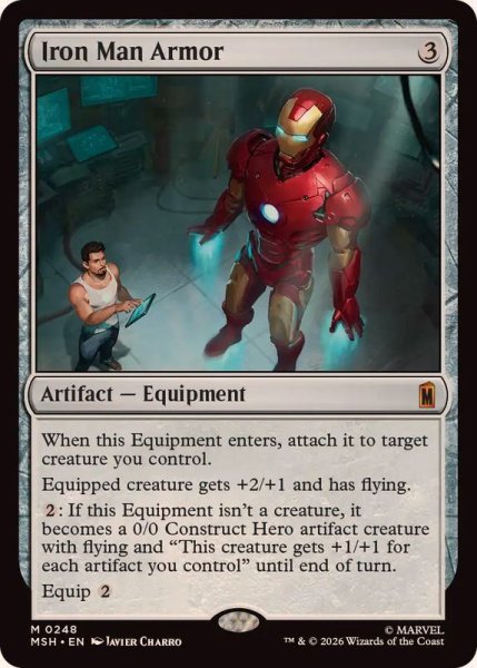 画像1: アイアンマン・アーマー/Iron Man Armor《英語》【MSH】 (1)