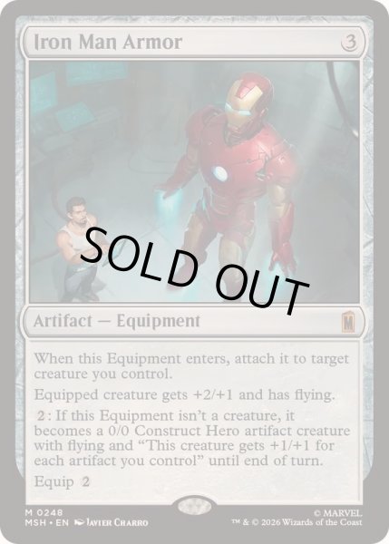 画像1: アイアンマン・アーマー/Iron Man Armor《英語》【MSH】 (1)