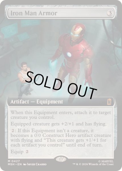 画像1: [EX+](フルアート)アイアンマン・アーマー/Iron Man Armor《英語》【MSH】 (1)