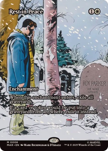 画像1: [EX](フルアート)安らかなる眠り/Rest in Peace《英語》【MAR】 (1)