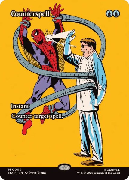 画像1: (FOIL)(フルアート)対抗呪文/Counterspell《英語》【MAR】 (1)