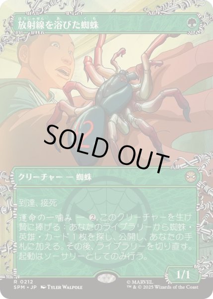 画像1: (FOIL)(フルアート)放射線を浴びた蜘蛛/Radioactive Spider《日本語》【SPM】 (1)