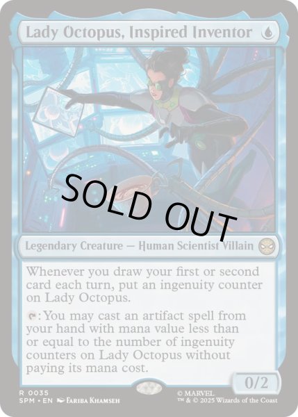 画像1: [EX+]傑出した発明家、レディ・オクトパス/Lady Octopus, Inspired Inventor《英語》【SPM】 (1)