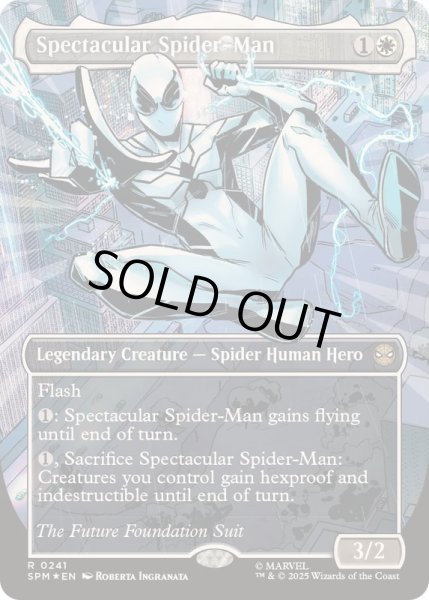 画像1: (テクスチャーFOIL)(0241)スペクタキュラー・スパイダーマン/Spectacular Spider-Man《英語》【SPM】 (1)