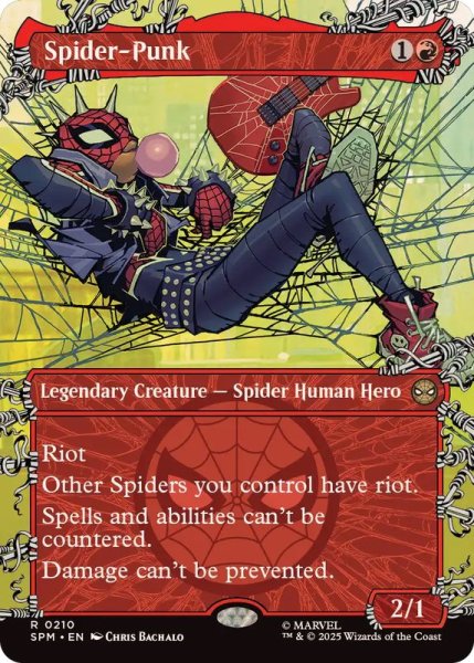画像1: (フルアート)(0210)スパイダーパンク/Spider-Punk《英語》【SPM】 (1)