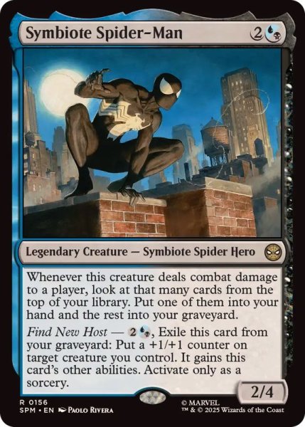 画像1: シンビオートのスパイダーマン/Symbiote Spider-Man《英語》【SPM】 (1)