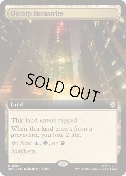 画像1: [EX+](FOIL)(フルアート)オズコープ社/Oscorp Industries《英語》【SPM】 (1)