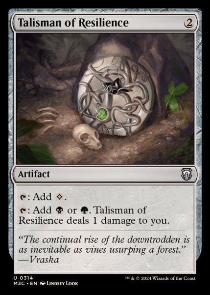 画像1: 反発のタリスマン/Talisman of Resilience《英語》【M3C】 (1)