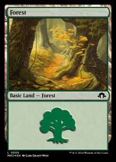 FOIL)(旧枠仕様)(411)森/Forest《日本語》【DMR】