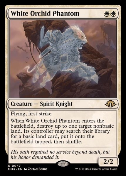 画像1: [EX](FOIL)白蘭の幻影/White Orchid Phantom《英語》【MH3】 (1)