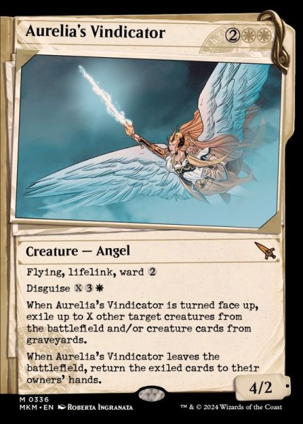 画像1: (FOIL)(ショーケース枠)オレリアの立証者/Aurelia's Vindicator《英語》【MKM】 (1)