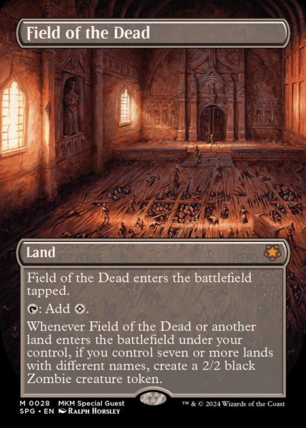 画像1: (フルアート)死者の原野/Field of the Dead《英語》【SPG】 (1)