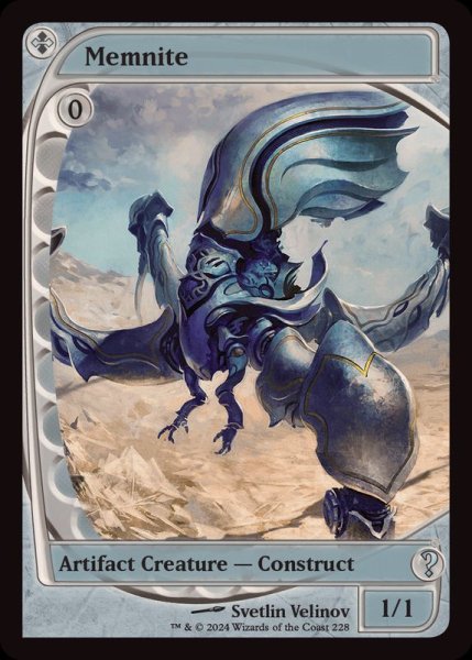 画像1: メムナイト/Memnite《英語》【Reprint Cards(Mystery Booster2)】 (1)