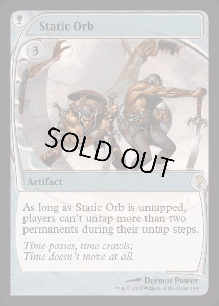 画像1: (FOIL)静態の宝珠/Static Orb《英語》【Reprint Cards(Mystery Booster2)】 (1)