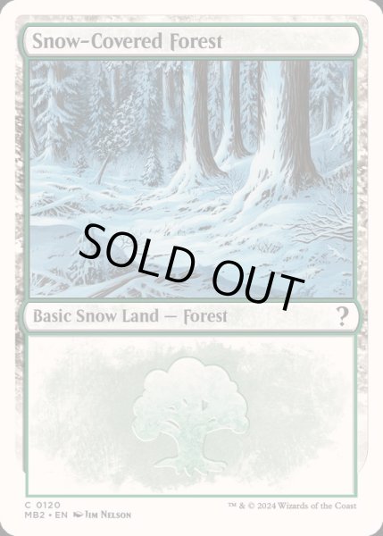 画像1: 冠雪の森/Snow-Covered Forest《英語》【Reprint Cards(Mystery Booster2)】 (1)