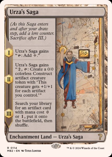 画像1: ウルザの物語/Urza's Saga《英語》【Reprint Cards(Mystery Booster2)】 (1)