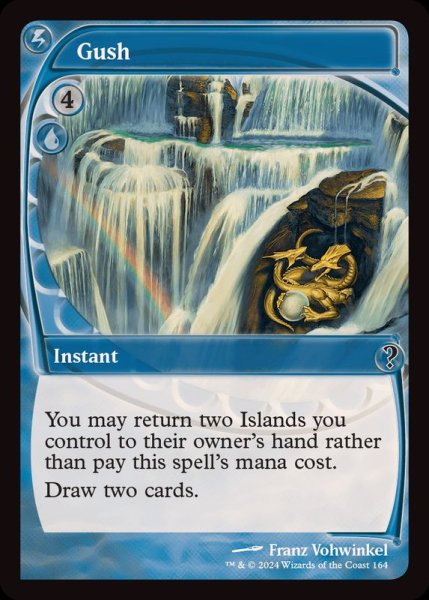 画像1: 噴出/Gush《英語》【Reprint Cards(Mystery Booster2)】 (1)