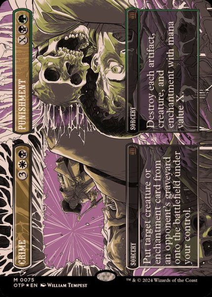 画像1: (テクスチャーFOIL)罪+罰/Crime+Punishment《英語》【OTP】 (1)