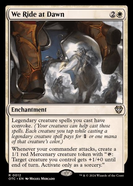 画像1: [EX+]夜明けに旅立つ/We Ride at Dawn《英語》【OTC】 (1)