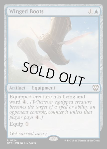 画像1: [EX+]ウィングド・ブーツ/Winged Boots《英語》【OTC】 (1)
