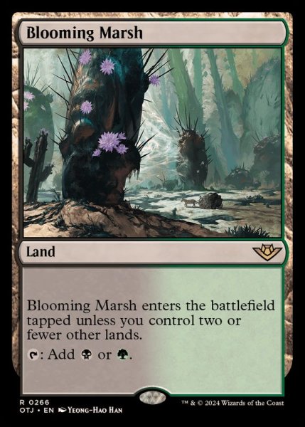 画像1: (FOIL)花盛りの湿地/Blooming Marsh《英語》【OTJ】 (1)