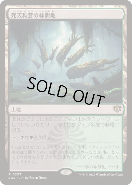 画像1: 死天狗茸の林間地/Deathcap Glade《日本語》【SOS】 (1)