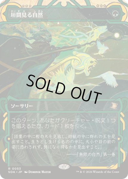 画像1: [EX+](FOIL)(アーカイブ)垣間見る自然/Glimpse of Nature《日本語》【SOA】 (1)