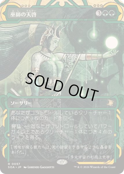 画像1: (FOIL)(アーカイブ)巫師の天啓/Shamanic Revelation《日本語》【SOA】 (1)