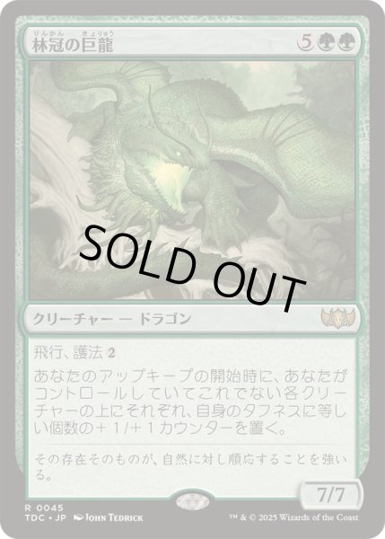 画像1: 林冠の巨龍/Canopy Gargantuan《日本語》【TDC】 (1)