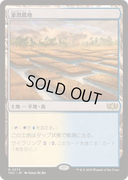 画像1: 灌漑農地/Irrigated Farmland《日本語》【TDC】 (1)