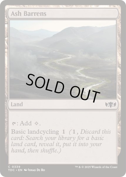 画像1: 灰のやせ地/Ash Barrens《英語》【TDC】 (1)