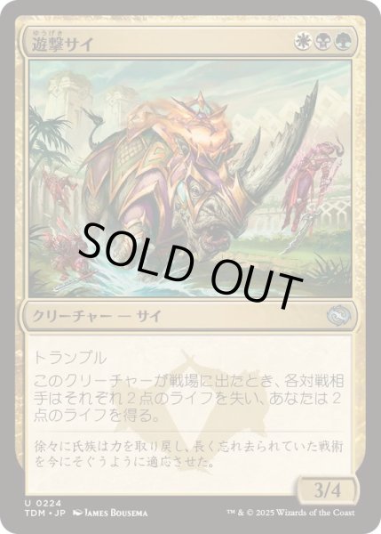 画像1: [EX+](FOIL)遊撃サイ/Skirmish Rhino《日本語》【TDM】 (1)
