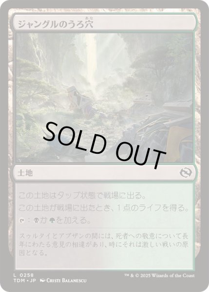 画像1: ジャングルのうろ穴/Jungle Hollow《日本語》【TDM】 (1)