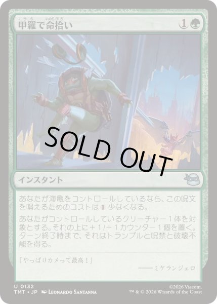 画像1: (FOIL)甲羅で命拾い/Saved by the Shell《日本語》【TMT】 (1)