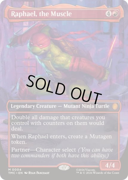画像1: (フルアート)力自慢、ラファエロ/Raphael, the Muscle《英語》【TMC】 (1)