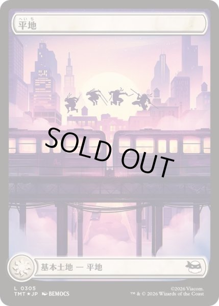 画像1: [EX+](サージFOIL)(0305)平地/Plains《日本語》【TMT】 (1)