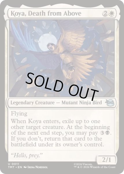 画像1: (FOIL)舞い降りる死神、コウヤ/Koya, Death from Above《英語》【TMT】 (1)