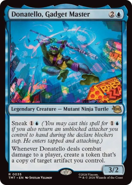 画像1: ガジェットマスター、ドナテロ/Donatello, Gadget Master《英語》【TMT】 (1)
