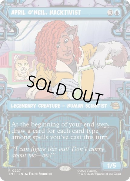 画像1: (ショーケース枠)(0227)ハクティビスト、エイプリル・オニール/April O'Neil, Hacktivist《英語》【TMT】 (1)