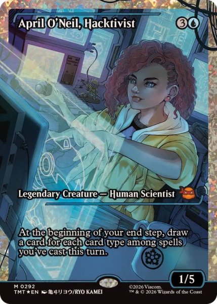 画像1: [EX+](フラクチャーFOIL)ハクティビスト、エイプリル・オニール/April O'Neil, Hacktivist《英語》【TMT】 (1)