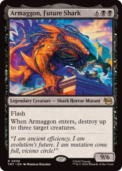 画像1: 未来のサメ、アルマゴン/Armaggon, Future Shark《英語》【TMT】 (1)
