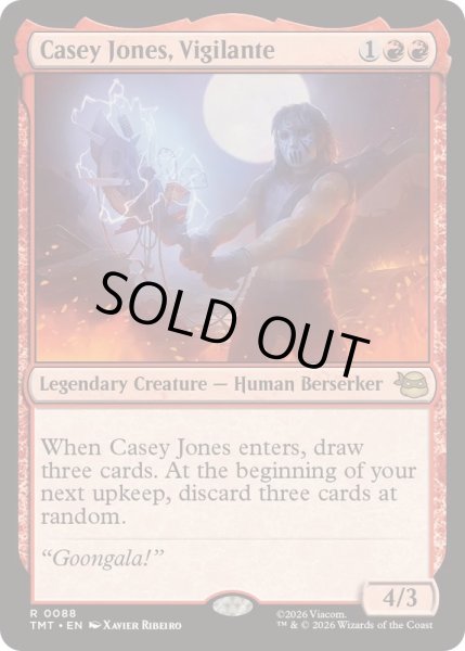 画像1: ヴィジランテ、ケイシー・ジョーンズ/Casey Jones, Vigilante《英語》【TMT】 (1)