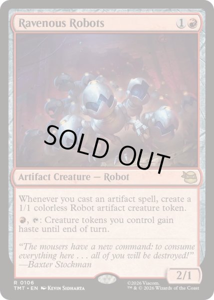 画像1: [EX+](FOIL)暴食ロボット/Ravenous Robots《英語》【TMT】 (1)