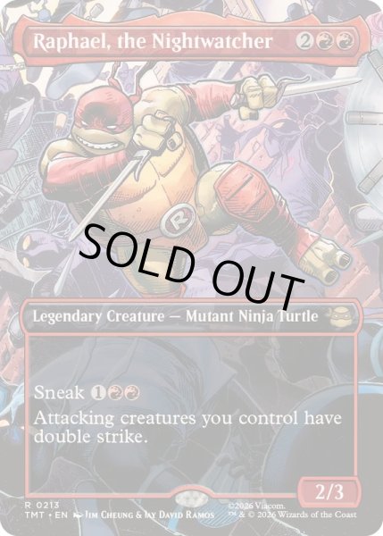 画像1: (フルアート)ナイトウォッチャー、ラファエロ/Raphael, the Nightwatcher《英語》【TMT】 (1)