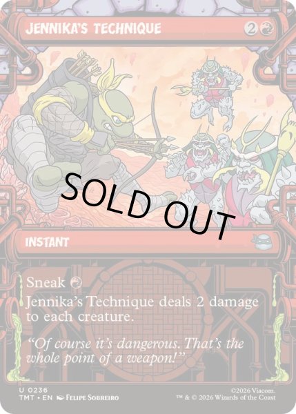 画像1: [EX+](FOIL)(ショーケース枠)ジェニカの奥義/Jennika's Technique《英語》【TMT】 (1)